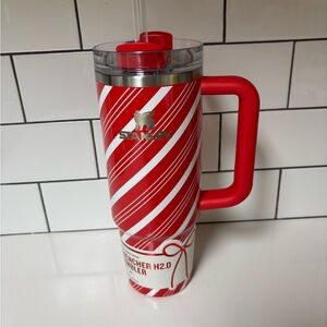 Stanley 30oz Holiday Candy Cane Twist Tumbler Target Exclusive New